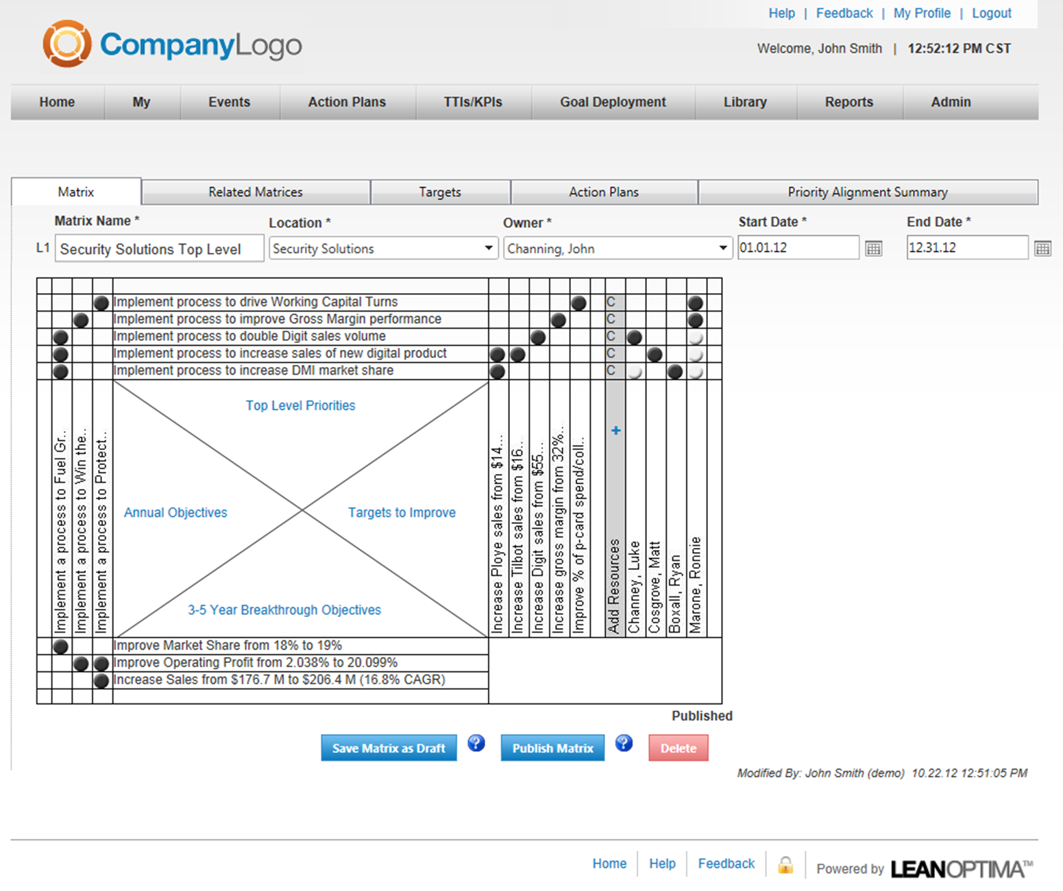 X-Matrix Policy Deployment Software<